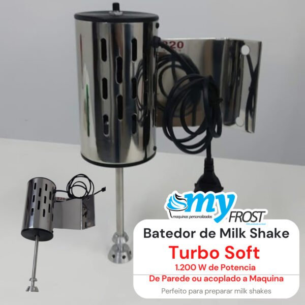 Batedor de milk Shake My Frost Turbo Soft
